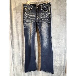 Salvage Mayhem 33X Regular Bootcut Jeans Designed Exclusively for Buckle